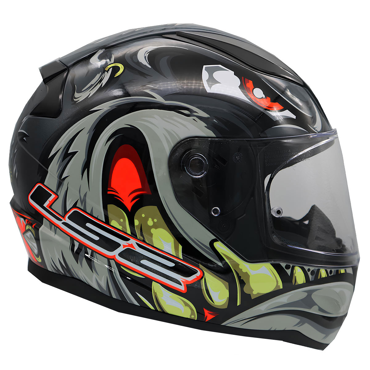 LS2 RAPID 2 SPOX GRİ KASK 